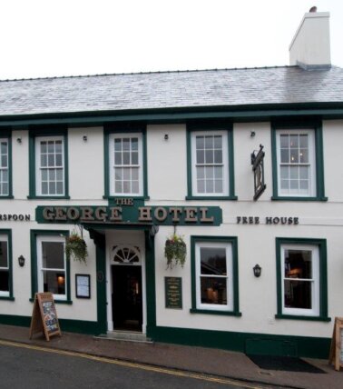 The George Hotel, Brecon building